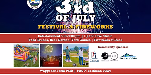 3rd of July Festival & Fireworks