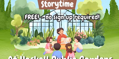 Little Sprouts in the Garden: Preschool Storytime