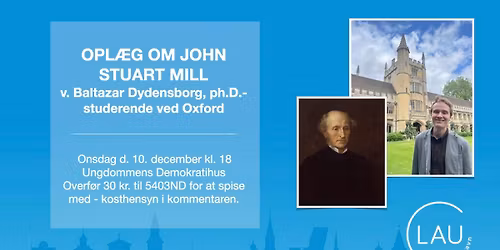 Opl\u00e6g om John Stuart Mill