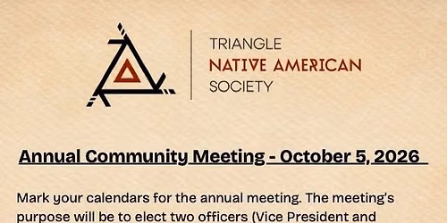 October Annual Meeting