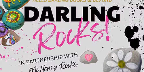 First Fridays McHenry: Darling Rocks Family Paint Night!
