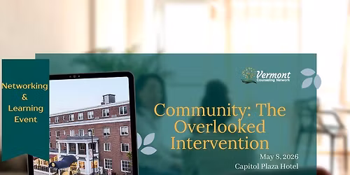 Community: The Overlooked Intervention