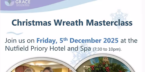 Christmas wreath masterclass 