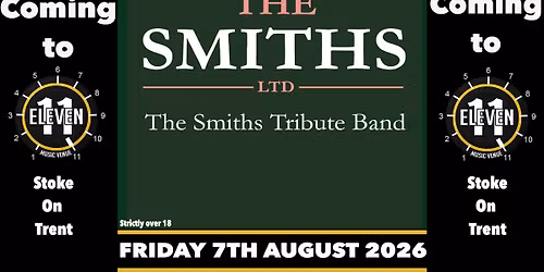 The Smiths ltd live at Eleven Stoke on trent