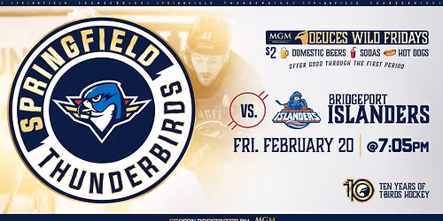 Springfield Thunderbirds v. Bridgeport Islanders