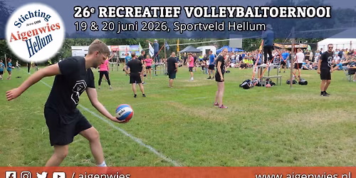 26e recreatief volleybaltoernooi