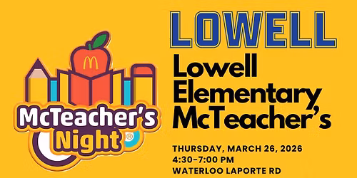 Lowell McTeacher's Night