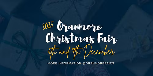 DECEMBER Oranmore Christmas Fair (Shopping \/ Market) Saturday