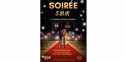 Soir\u00e9e SBK - Auberge Georges Simenon