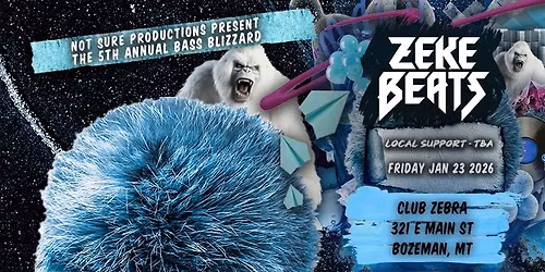 Bass Blizzard 2026 featuring ZEKE BEATS