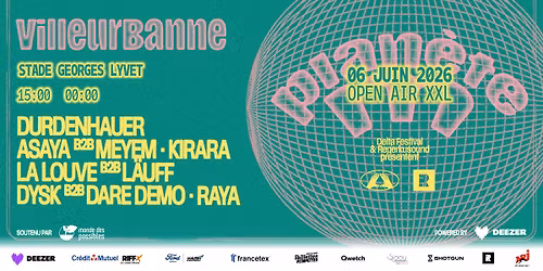 [OPEN AIR XXL] PLAN\u00c8TE M W\/ DURDENHAUER, ASAYA B2B MEYEM, KIRARA, LA LOUVE B2B L\u00c4UFF & PLUS