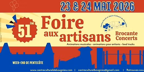 51\u00e8me Foire aux Artisans de Bougnies 2026