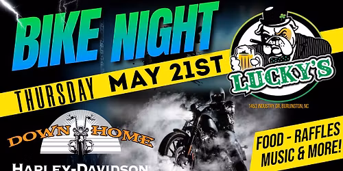 Down Home Bike Night @Lucky's Saloon