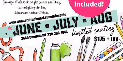 Kids 3-Day Summer Art Camp: July 8th-10th 