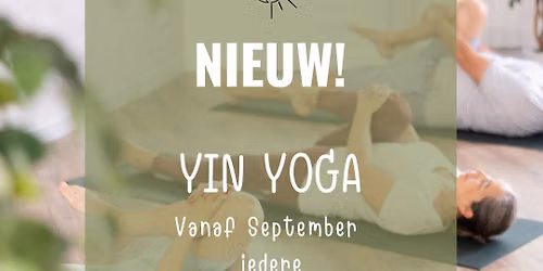 Yin yoga proefmaand 