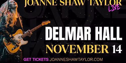 Joanne Shaw Taylor at Delmar Hall