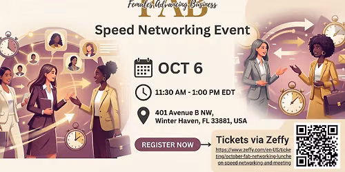 FAB Luncheon | Speed Networking