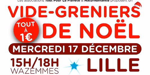 Le vide-greniers de No\u00ebl