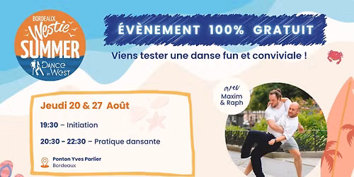 Initiation & Pratique dansante - 100% West Coast Swing 100% gratuit