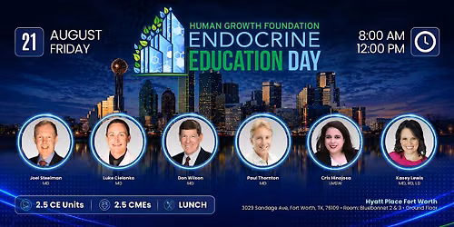 HGF Pediatric Endocrine Education Day - Dallas, TX, USA