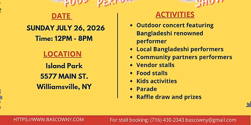 BASCO's 6th Annual BanglaFest 2026