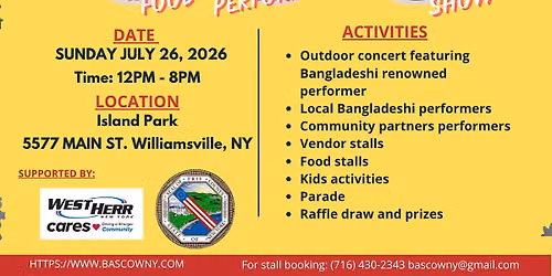 BASCO's 6th Annual BanglaFest 2026
