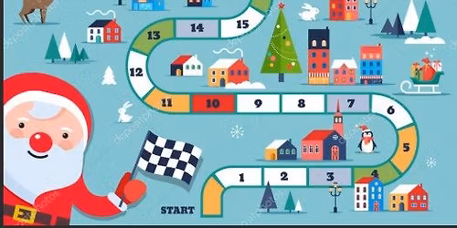 L\u00f8rdagsbr\u00e6tspil p\u00e5 biblioteket - juleafslutning - bem\u00e6rk datoen.