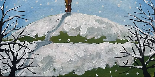 WASHINGTON Paint Night - Snow Angel of The North