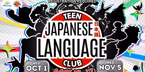 Teen Japanese Language Club (Ages 13-17)