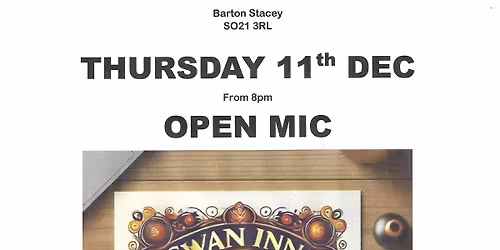 OPEN MIC NIGHT
