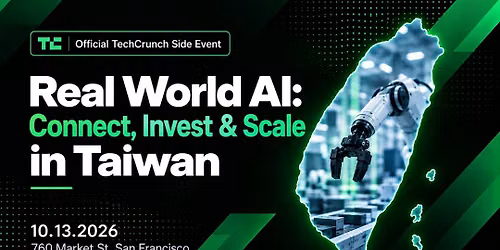 Real World AI: Connect, Invest & Scale in Taiwan