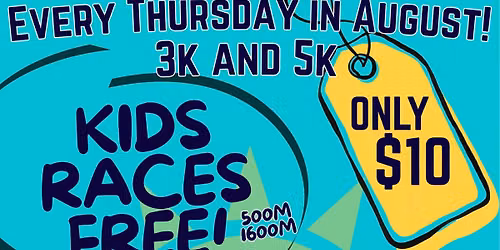 Bush Park Race Series - Every Thursday in August