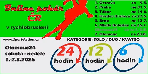 2026-08-01-02 Inline poh\u00e1r \u010cR - Olomouc24 - extr\u00e9mn\u00ed z\u00e1vod v bruslen\u00ed na 6\/12\/24 hodin