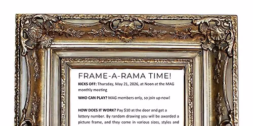 Frame-a-rama 2026. -  Cast your vote for Best of Show artwork!