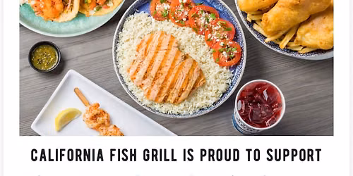 California Fish Grill - Camp Fundraiser