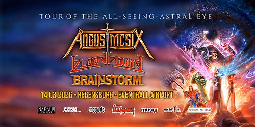 ANGUS McSIX - special guest: Bloodbound + Brainstorm