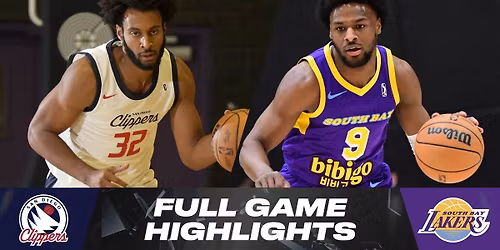 South Bay Lakers vs. San Diego Clippers