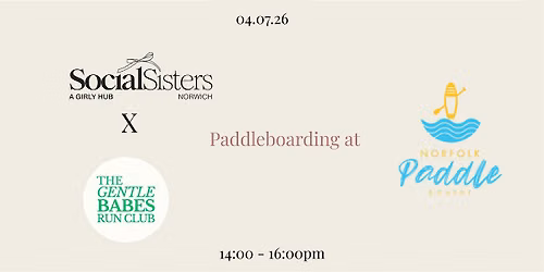 Social Sisters x Gentle Babes go Paddleboarding