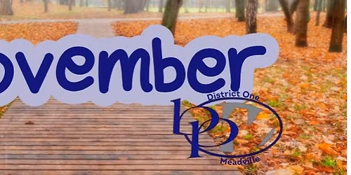 November Monthly Meeting