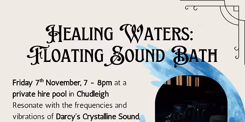 Healing Waters: Floating Sound Bath
