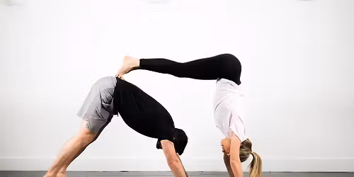Pairs & Pours: Partner Yoga + Social Sips