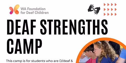 WAFDC - Deaf Strengths Camp 2026