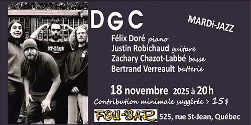 DGC au Mardi-Jazz du Fou-Bar