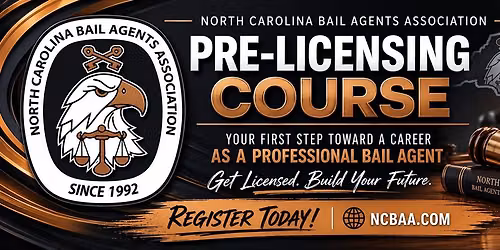 NCBAA Pre-Licensing Course - Raleigh, NC