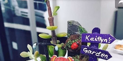 wreath or fairy garden making