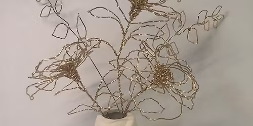 Twist & Bloom: Wire Flower Art