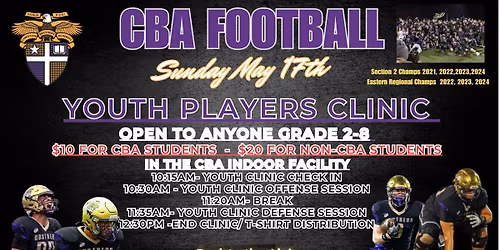 CBA Football Youth Clinic