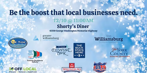 The Buck Stays Here BOOST Event at Shorty's Diner in Yorktown