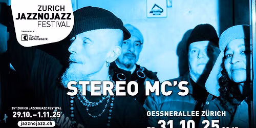 Stereo MC\u2019s  JAZZNOJAZZ 25 \ud83c\udf9f\ufe0f LETZTE TICKETS