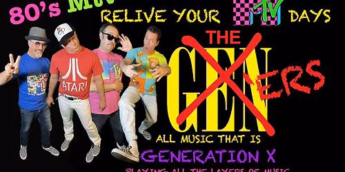 The Gen X'ers Band @ Opera House Saloon